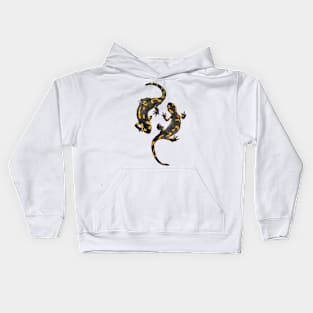 Two salamanders Kids Hoodie